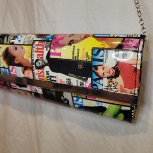Magazine cover clutch